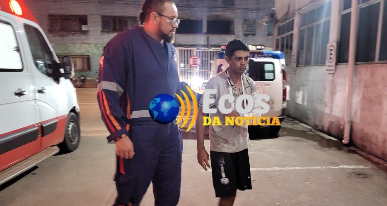 Homem é agredido com golpes de ripa no bairro Santa Inês