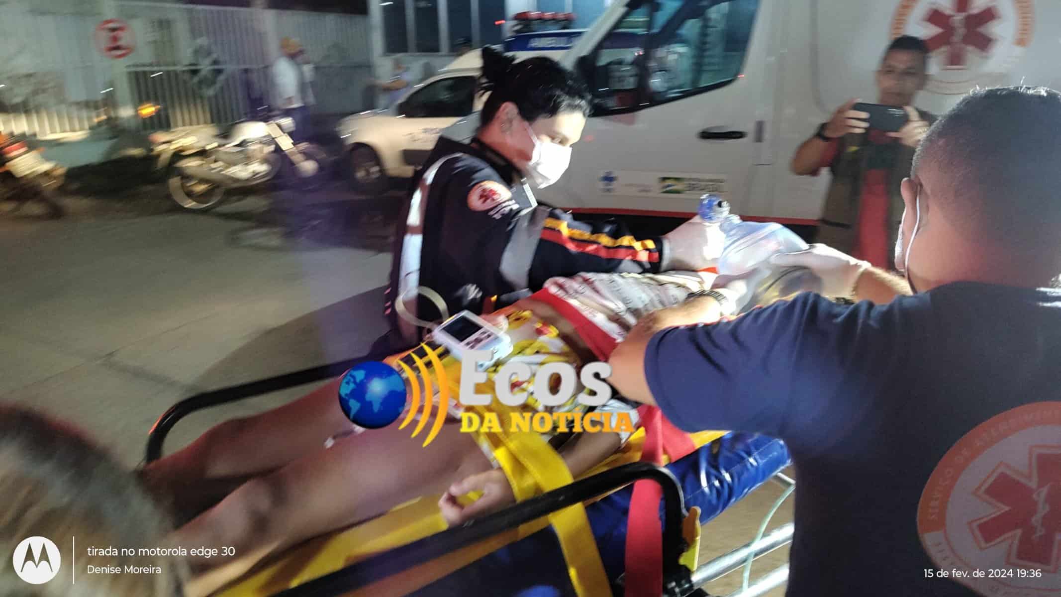 Criança de 12 anos é atropelada por motoqueiro no bairro Eldorado