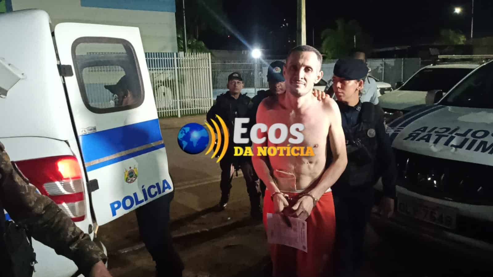 Detento que fugiu da Fundação Hospitalar é capturado pela Polícia no bairro Calafate