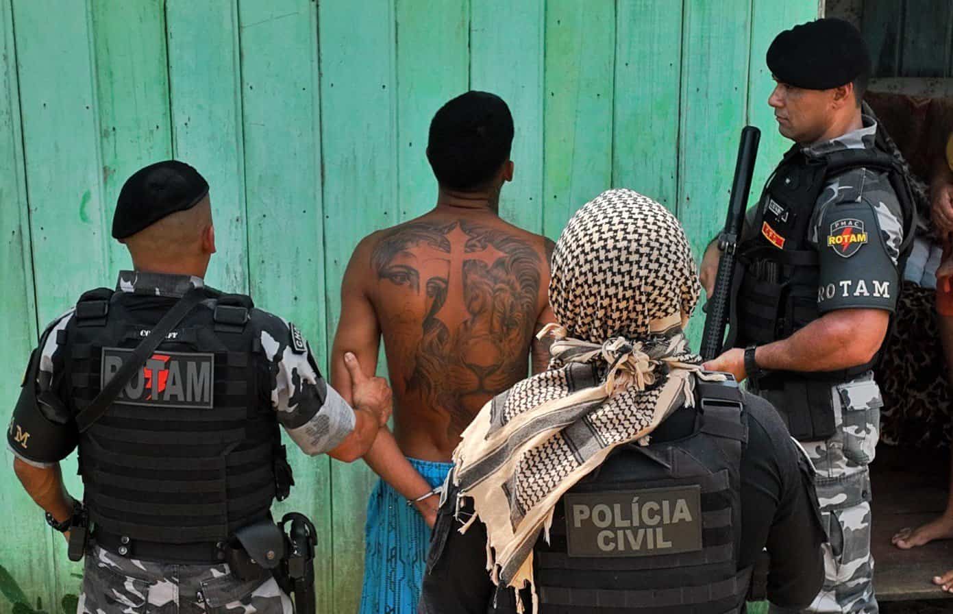 Assaltante que confrontou a Polícia é preso em ação conjunta da PCAC e PMAC