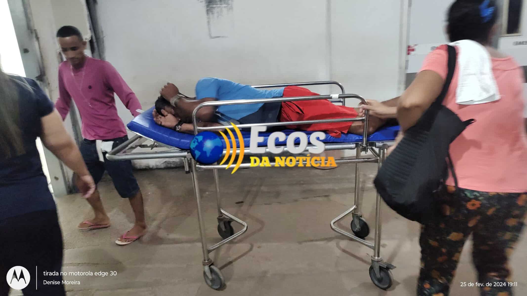 Bebedeira e discussão termina com homem ferido a facadas