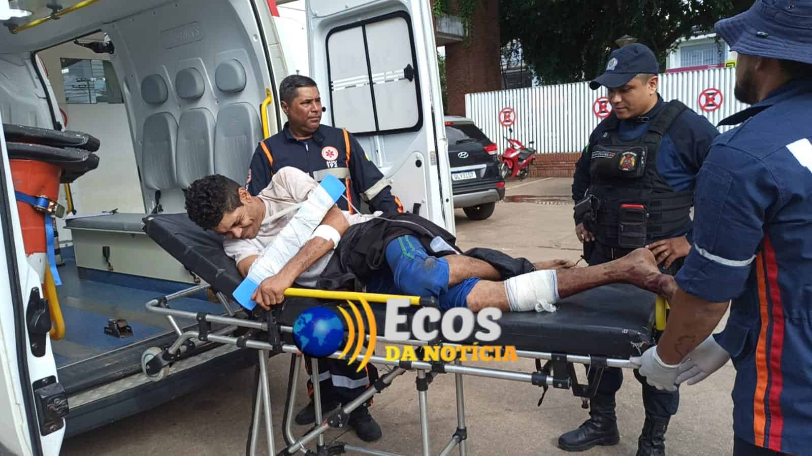 Homem recebe “disciplina” de facção e vai parar no PS