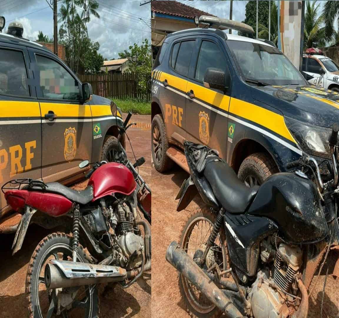 PRFs lotados no Acre recuperam duas motocicletas; produtos de crime no interior do Amazonas