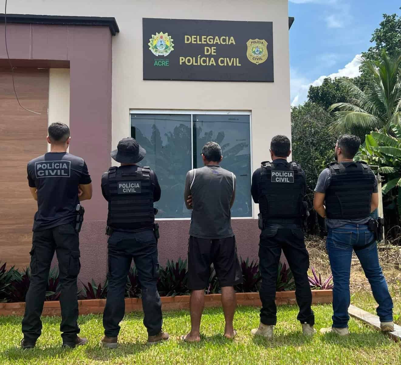 Homem investigado por duas tentativas de homicídio é preso pela Polícia Cívil do Acre