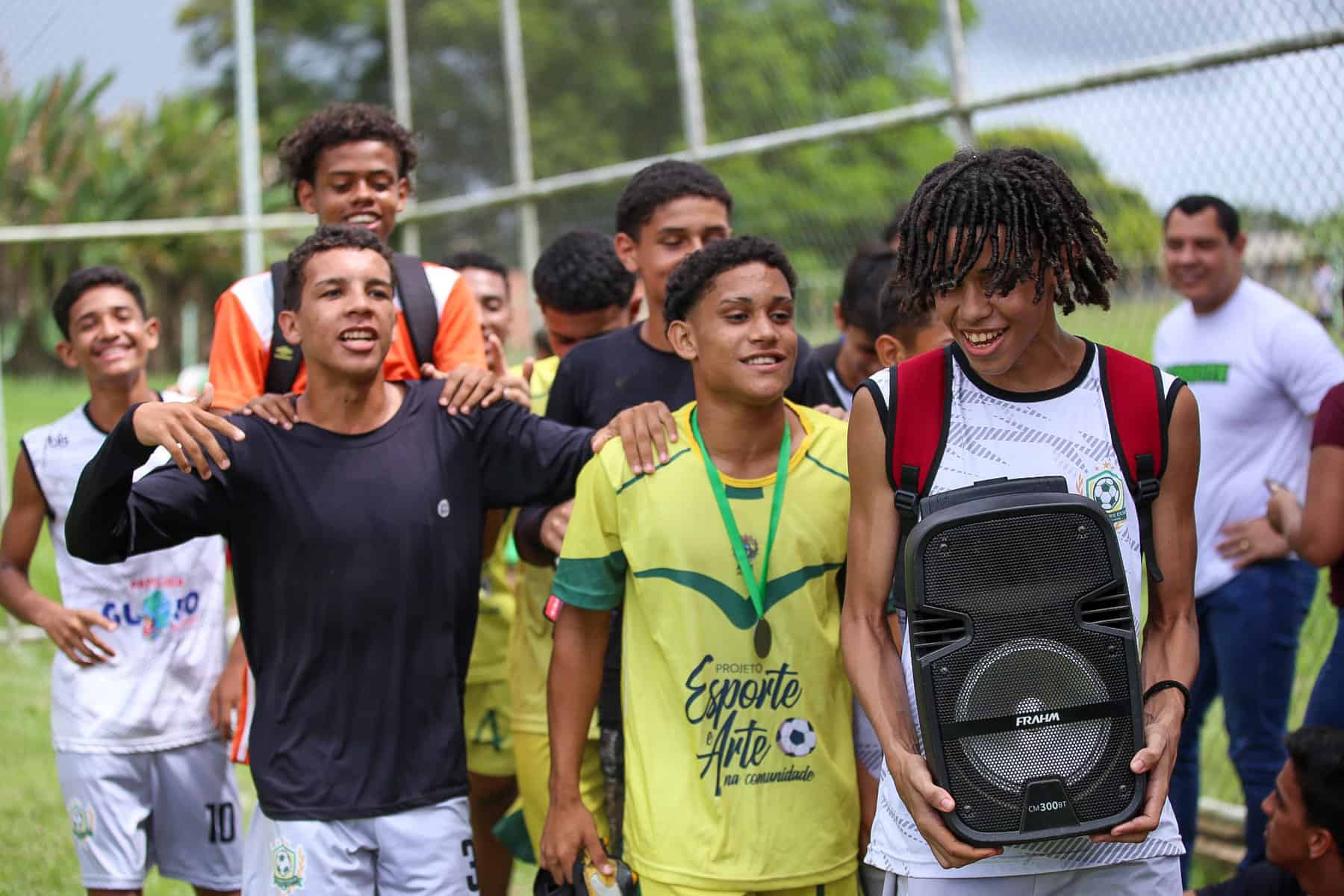 Segurança Pública realiza 2º Torneio de Futebol para crianças e adolescentes no bairro  Aeroporto Velho