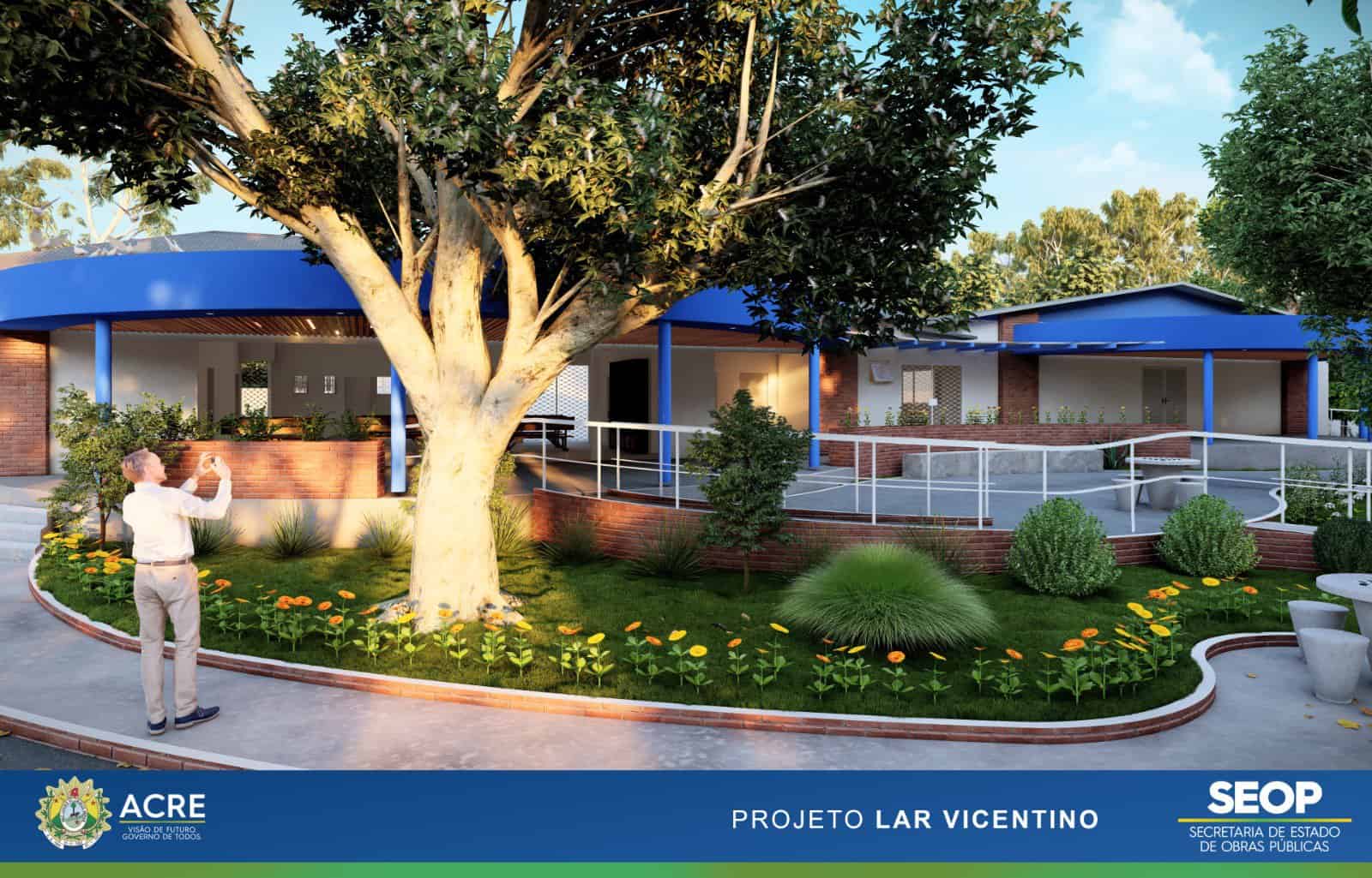 Governo apresenta versão final do projeto de reforma e adequação do Lar Vicentino