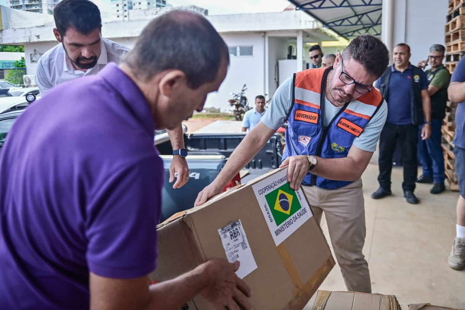Estado encaminha primeiras remessas de medicamentos e insumos do Ministério da Saúde aos municípios atingidos pela cheia dos rios