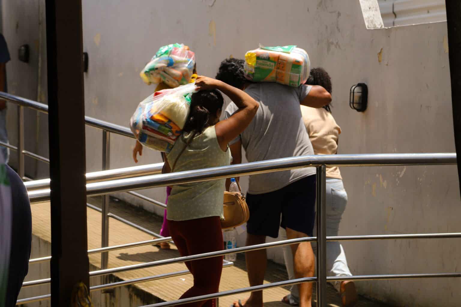 Centro de Distribuição da Campanha Juntos Pelo Acre já realizou a entrega de mais de mil cestas básicas
