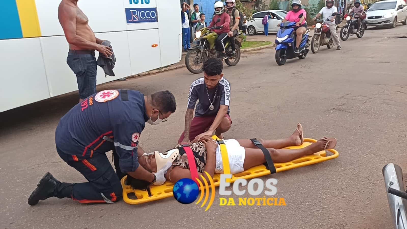 Mulher de 56 anos supostamente alcoolizada  é atropelada ao tentar atravessar rua em Rio Branco