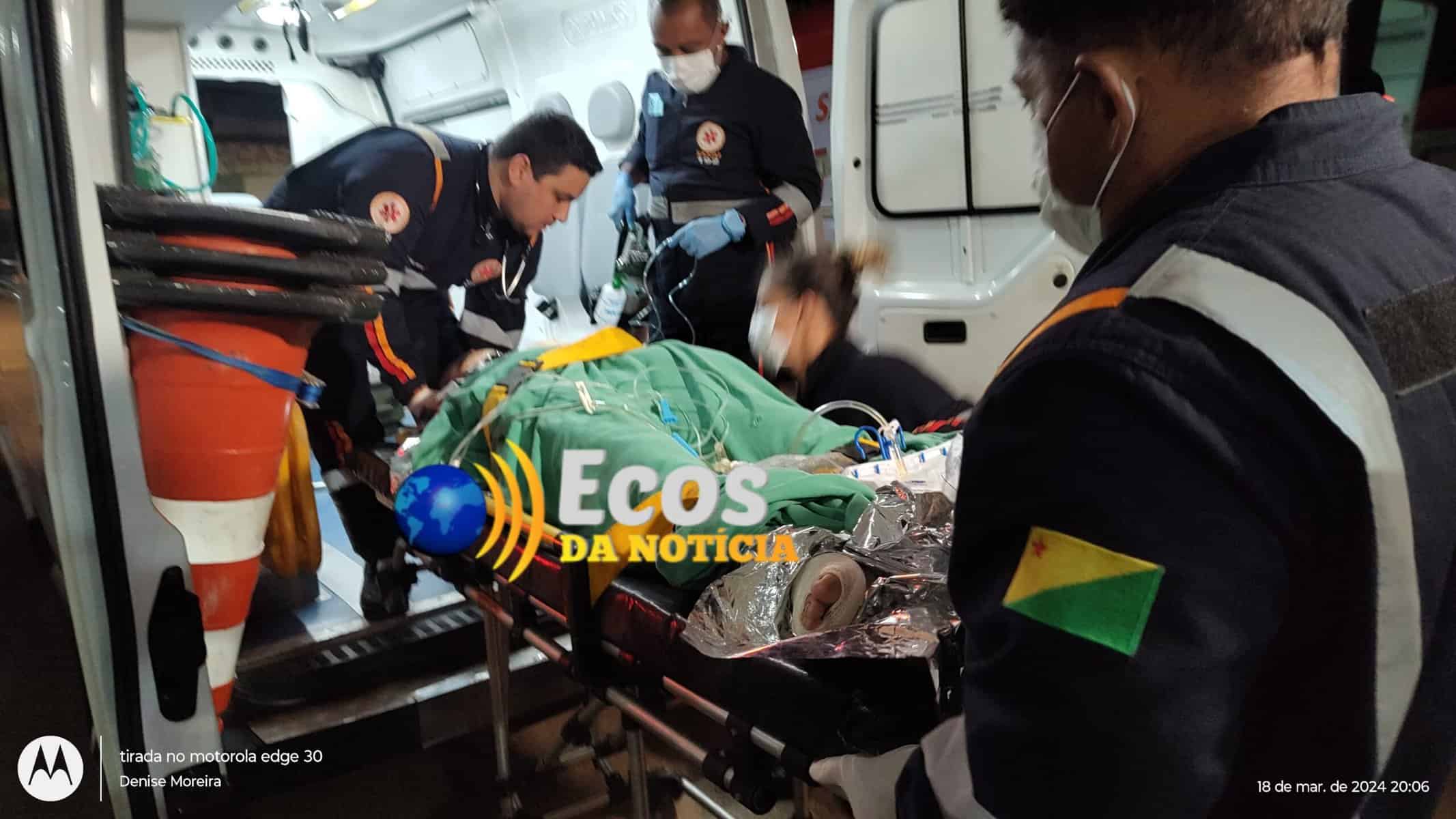 Tragédia Aérea em Manuel Urbano: Vítimas chegam ao Pronto Socorro