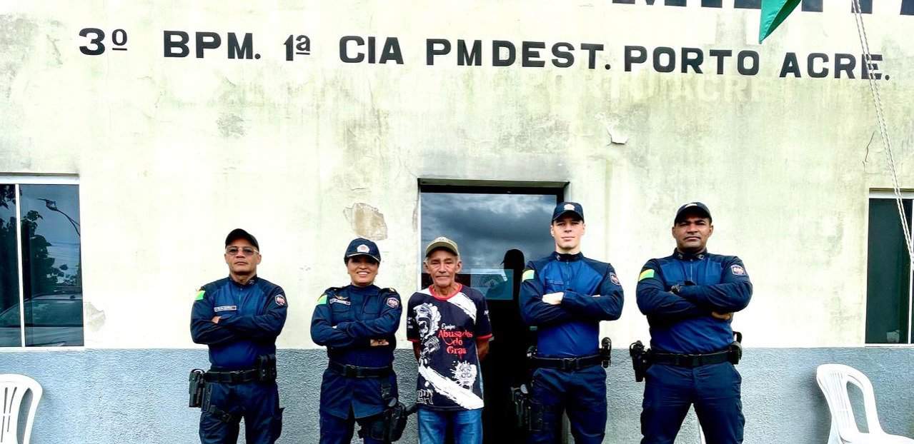 Com ajuda da PM, família do Ceará consegue localizar vendedor de frutas no Acre após mais de 40 anos sem contato