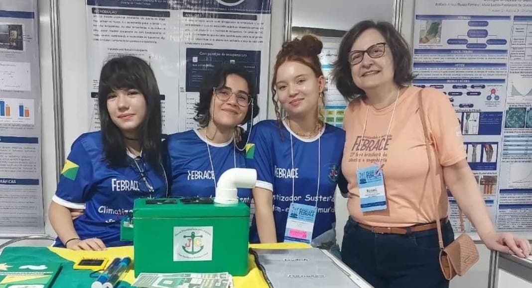 Escola do Acre se destaca na Feira Brasileira de Ciências e Engenharia com 4 premiações
