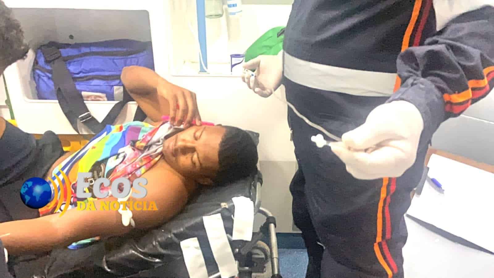 Jovem de 19 anos sofre tentativa de homicídio no 2° distrito