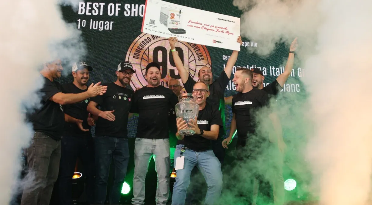 Cerveja que leva uva na receita é eleita a melhor em concurso nacional