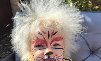 ARQUIVO PESSOAL
Legenda da foto,
Layla tem uma conta no Instagram que diz que ela é uma das 'pessoas sortudas' a ter a síndrome