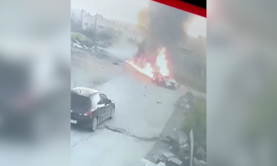 explosao-carro-cisjordania Carro é alvo de ataque aéreo israelense em Jenin, na Cisjordânia
Reuters