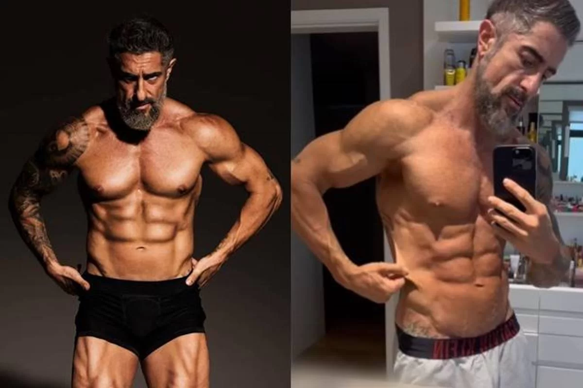 Saiba as estratégias extremas de Marcos Mion para chegar à gordura quase nula