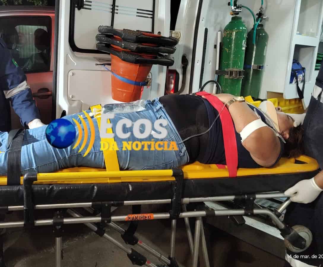 Mulher é atropelada na faixa de pedestre após sair do trabalho no bairro Distrito Industrial