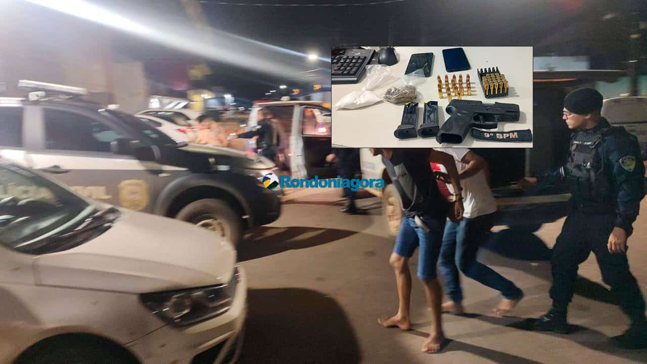 Foragidos do Acre são presos pela PM após tiroteio; acusados dizem que vieram fortalecer o PCC em Porto Velho