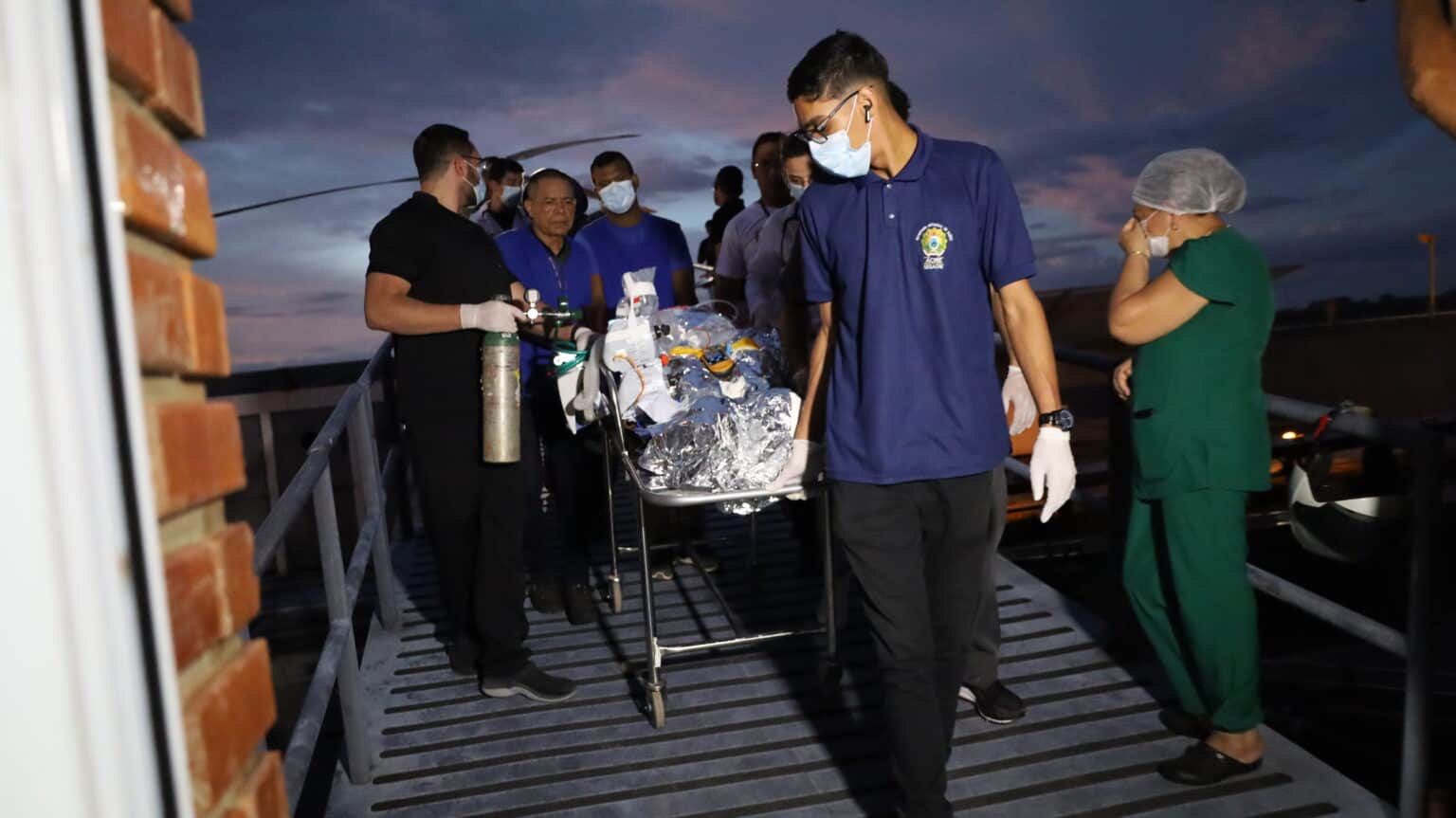 Sobreviventes de acidente aéreo continuam sob cuidados no Pronto-Socorro de Rio Branco