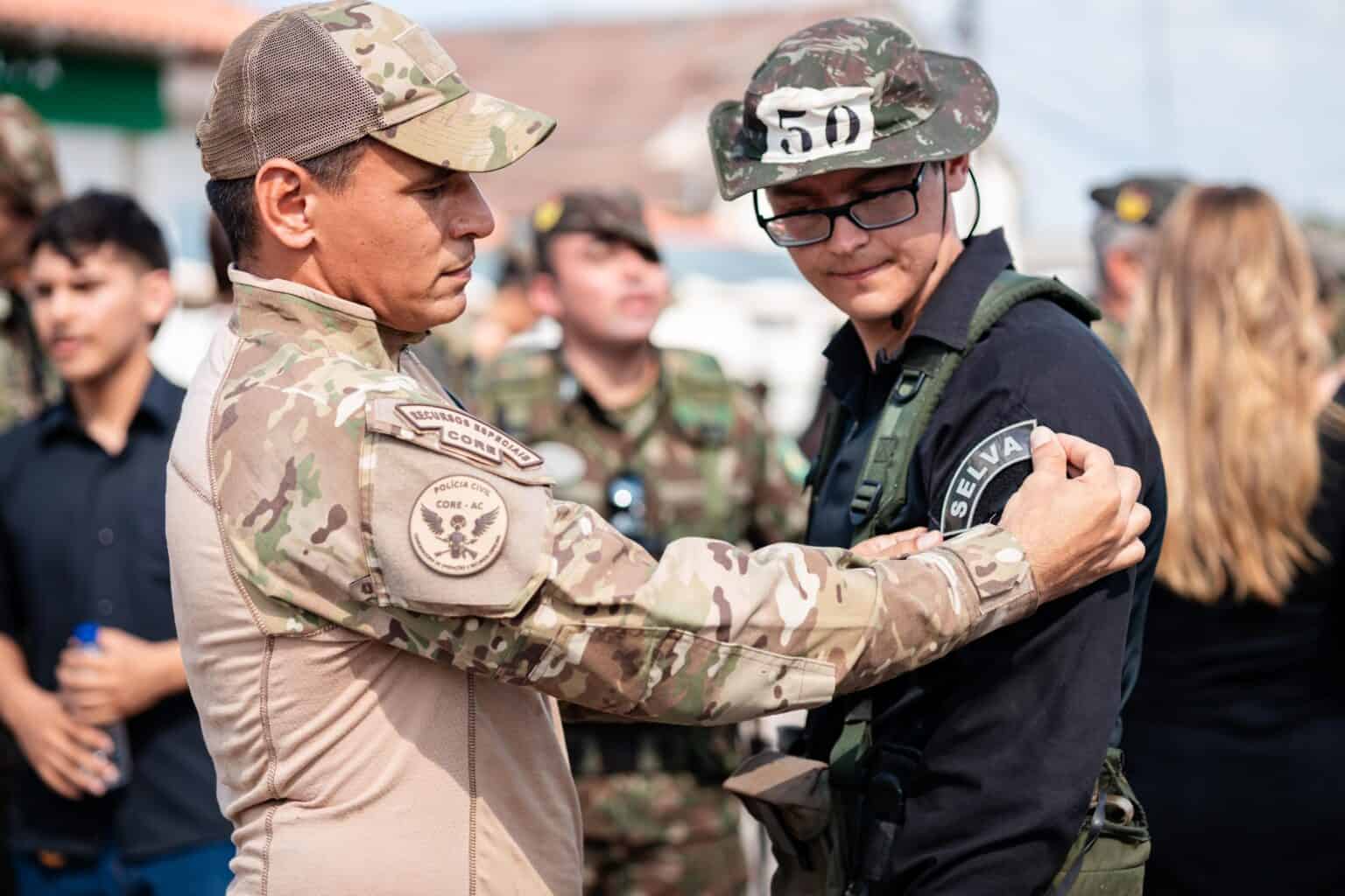 Policial Civil da CORE conclui Curso de Adaptação à Selva no 4º Batalhão de Infantaria e Selva