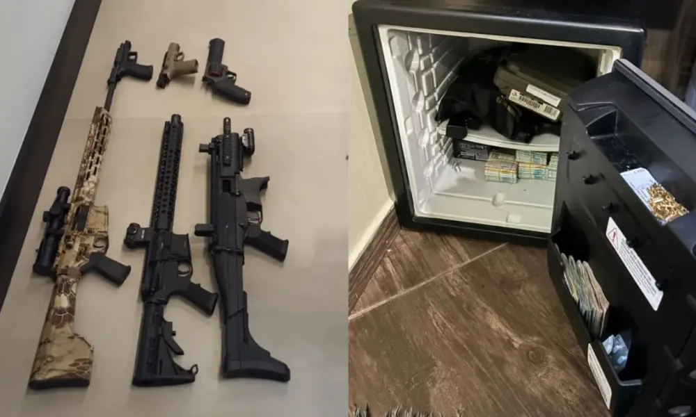 Design-sem-nome-7 Agentes apreenderam armas e dinheiro em espécie durante a operação desta terça-feira (9)
MPSP/Divulgação