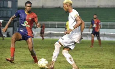 Humaitá e São Francisco fizeram um jogo equilibrado na estreia do returno. Foto/Manoel Façanha