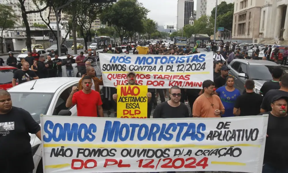 ODR20240326005 Protestos foram registrados pelo país em razão do projeto
26/03/2024 - Reginaldo Pimenta/Agência O Dia/Estadão Conteúdo