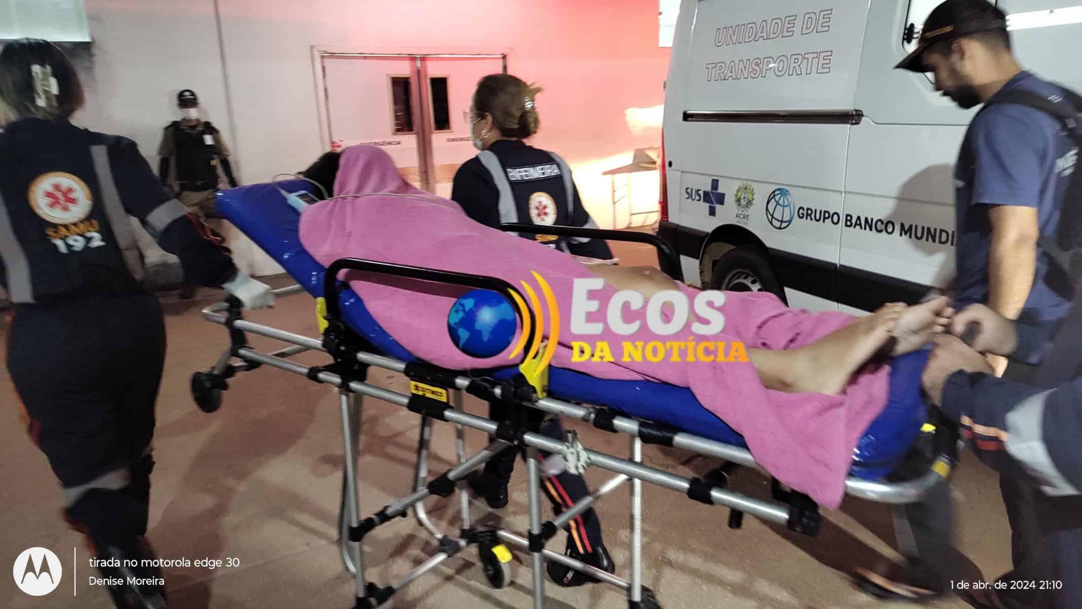 Criminosos invadem residência, roubam e ferem mulher com um tiro em Rio Branco