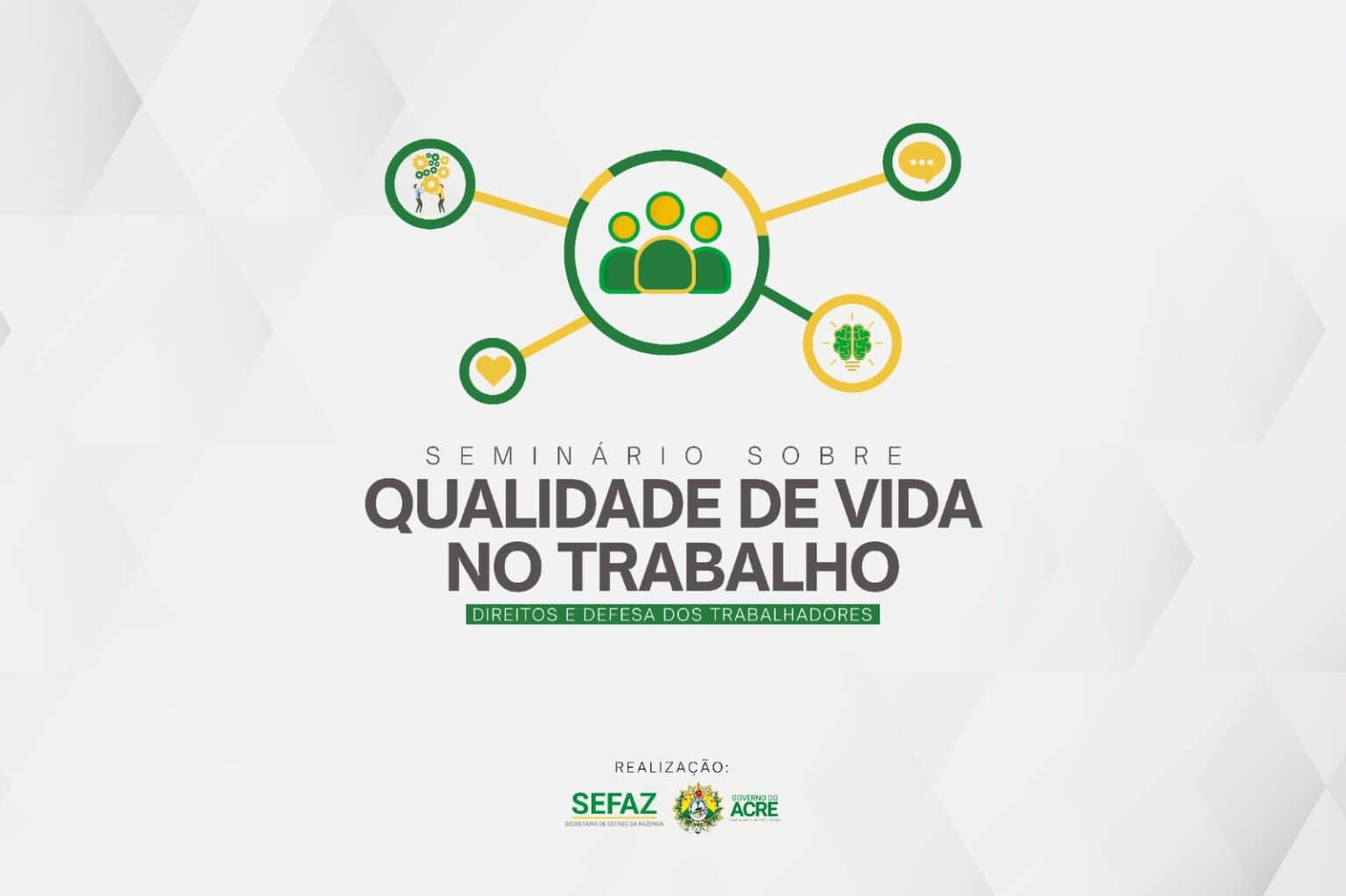 Sefaz abre inscrições para seminário sobre qualidade de vida no trabalho