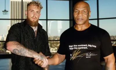 j_m-e1712256581628 Jake Paul e Mike Tyson se enfrentam no dia 20 de julho
Divulgação/Instagram Jake Paul