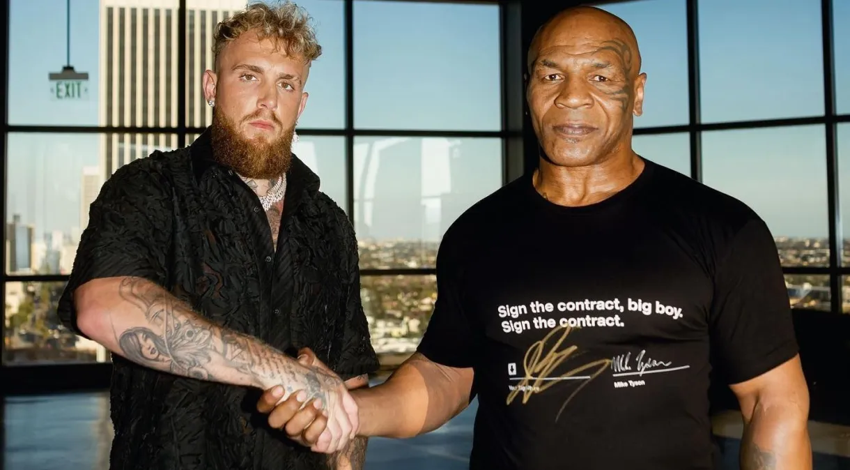 Mike Tyson debocha de críticas sobre luta com Jake Paul: “Estou recebendo milhões”