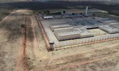 Dois presos fugiram da penitenciária federal de Mossoró, no Rio Grande do Norte. Imagens do presídioCrédito: Reprodução