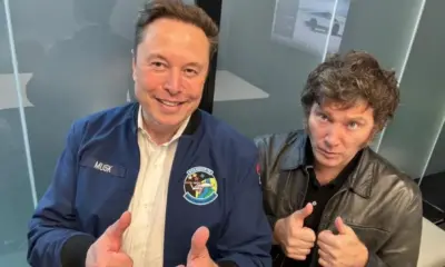 presidente da argentina javier milei se encontra com bilionario elon musk nos eua presidente da argentina javier milei se encontra com bilionario elon musk nos eua