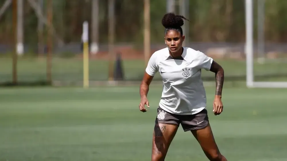 thaciane corinthians futebol feminino