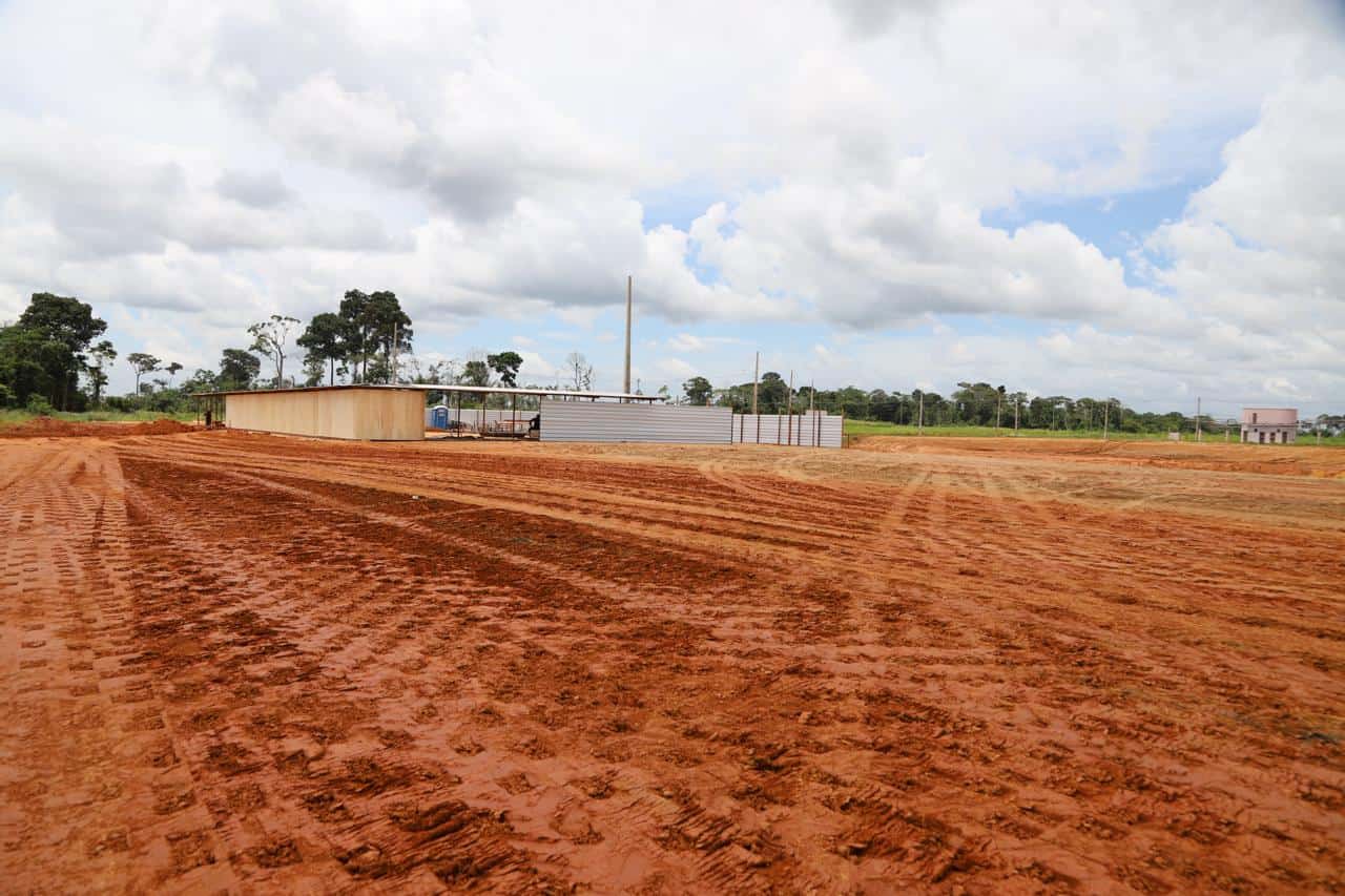 Deracre conclui preparação de área de 16 mil m² para a construção do Batalhão da Polícia Militar na Cidade do Povo, em Rio Branco