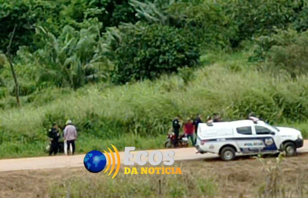 Vídeo: motociclista fica ferido após acidente na BR 364 no AC