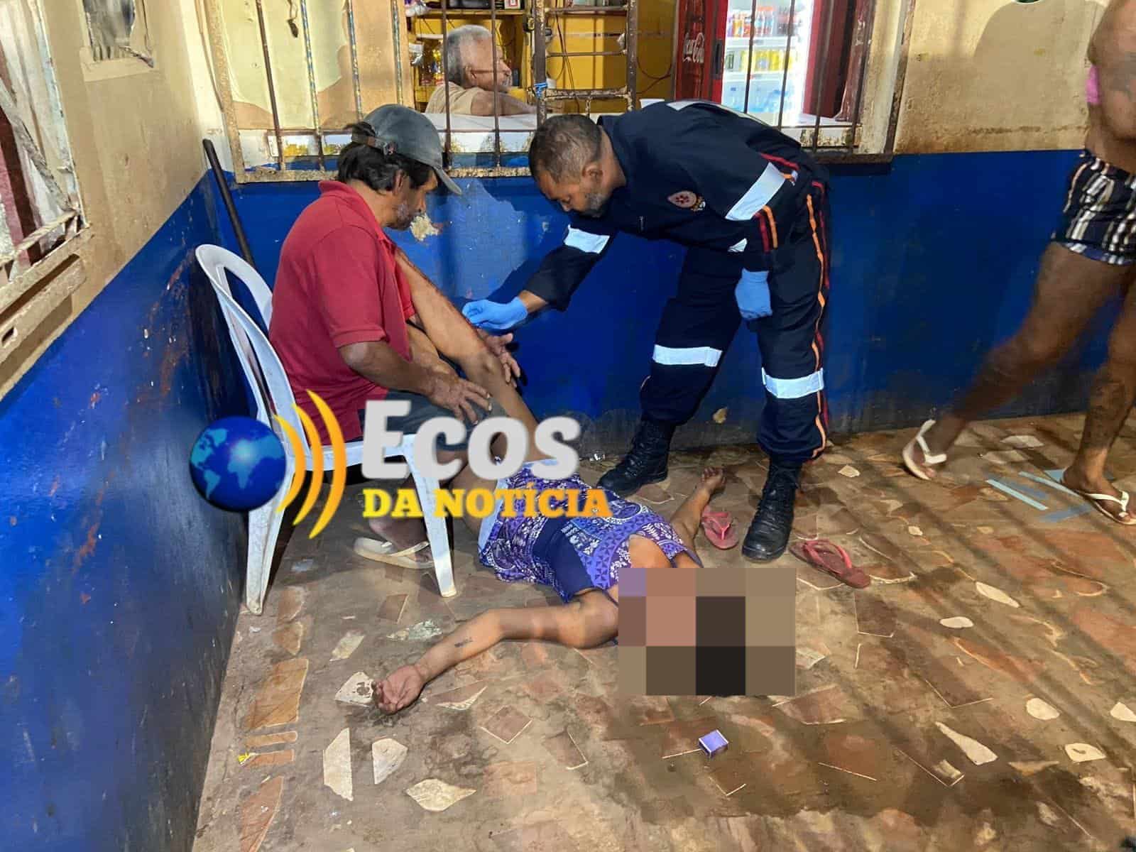 Mulher é baleada na perna e busca socorro em Bar no bairro Belo Jardim, em Rio Branco