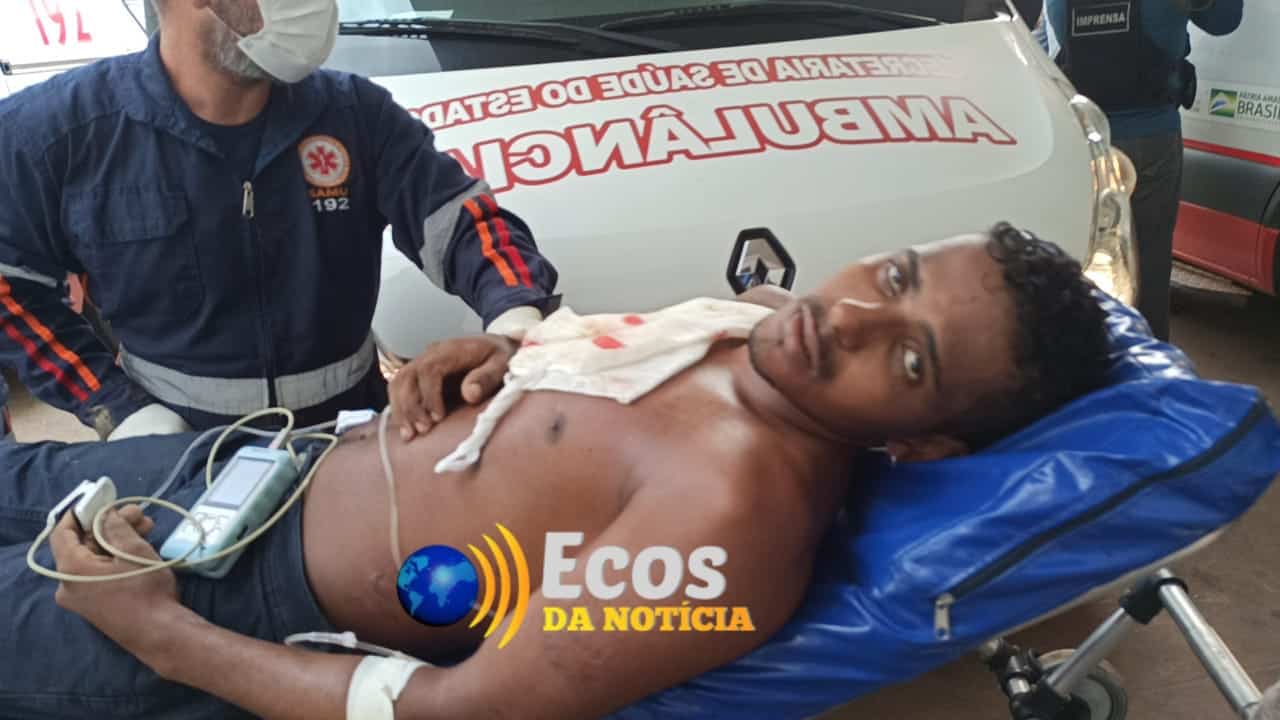 Criminoso tenta fugir da Polícia , aponta arma para a PM e é ferido com 2 tiros