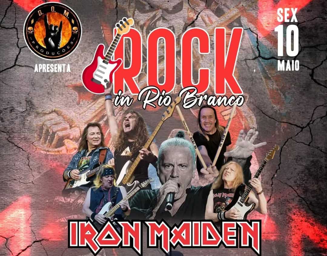 Projeto Clonatha toca em Rio Branco homenageando os sucessos de Iron Maiden