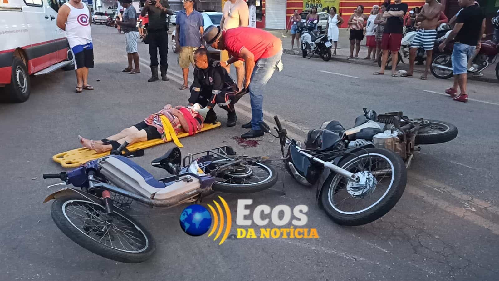 Casal que ia curtir forró na Baixada da Sobral é atropelado por Moto Uber