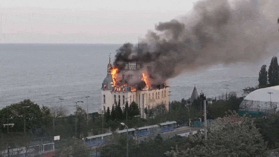 ‘Castelo do Harry Potter’ é destruído em ataque russo na Ucrânia