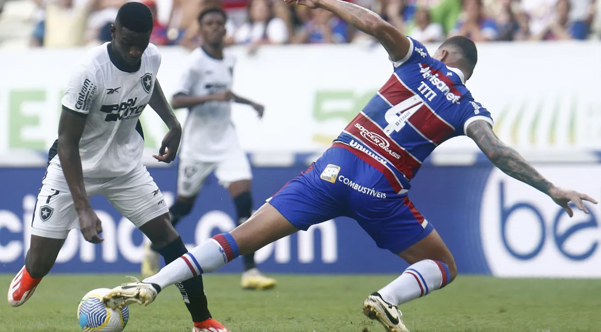 Em jogo equilibrado, Fortaleza e Botafogo empatam pela sexta rodada do Brasileirão