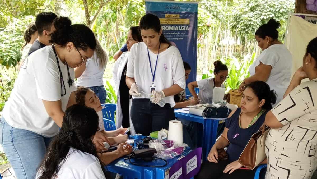Prefeitura  promove Ação de Saúde no Horto Florestal em apoio ao “Maio Roxo”