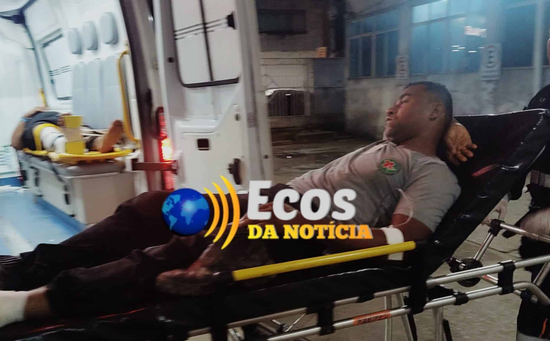 Colisão entre motocicletas deixa dois feridos na Estrada do Irineu Serra, em Rio Branco