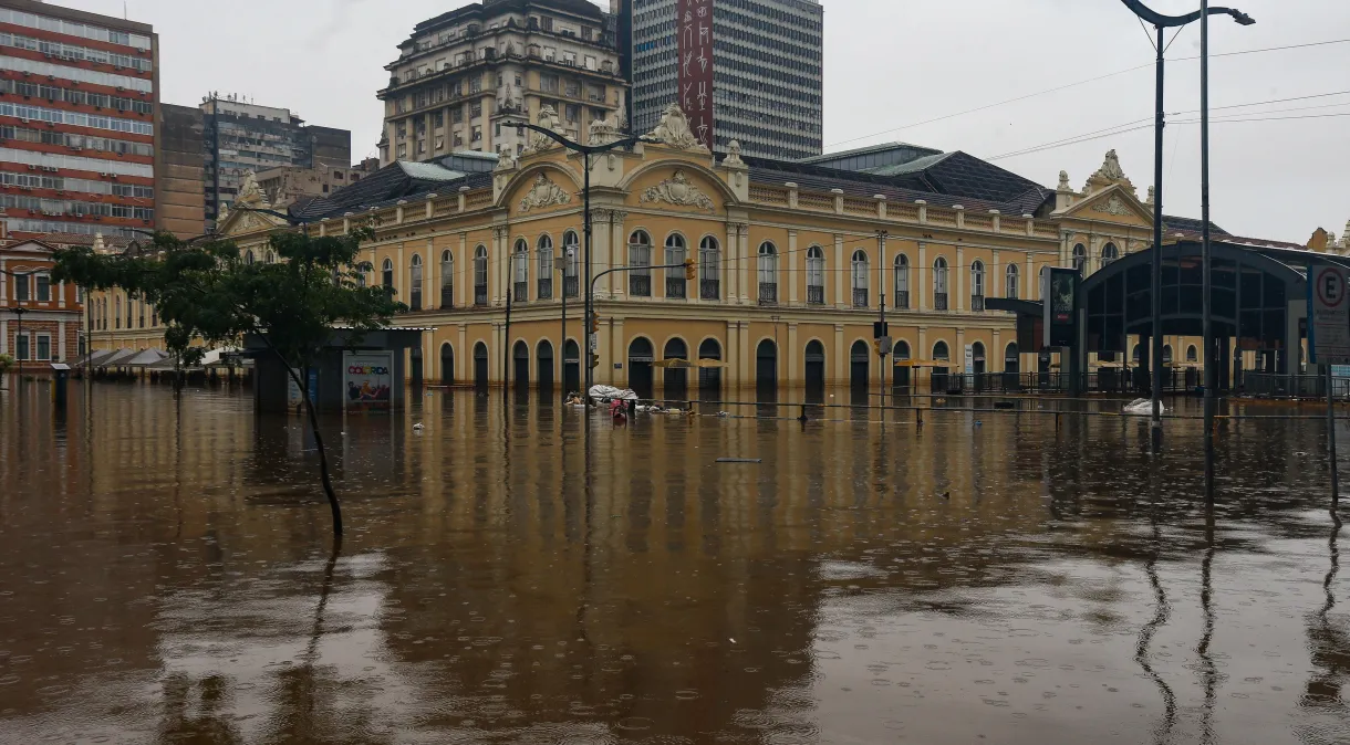 Chuvas no Rio Grande do Sul: após dois dias, Guaíba volta a ficar abaixo dos 5 metros
