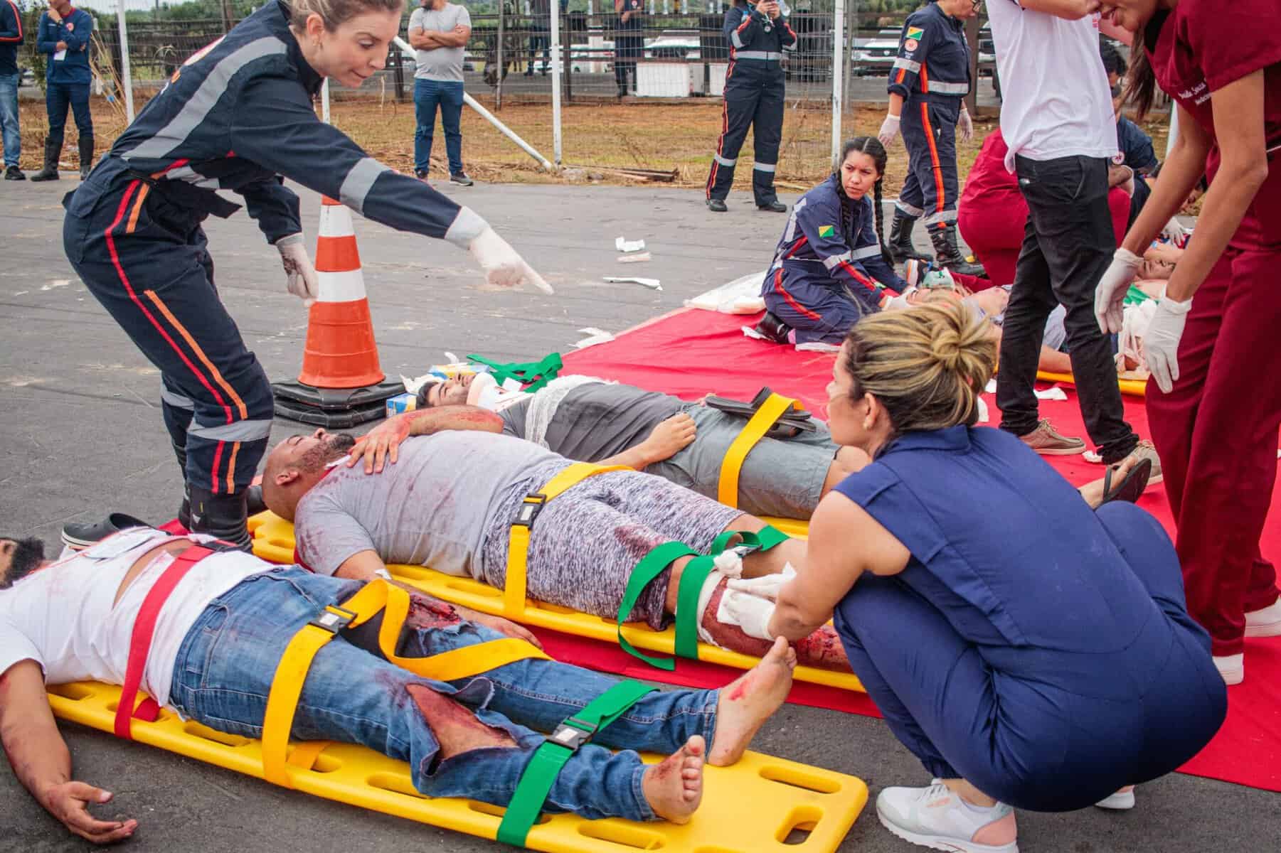 Samu promove curso de reposta a incidente com múltiplas vítimas em Cruzeiro do Sul
