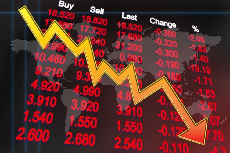 grafico queda ibovespa investimento 3