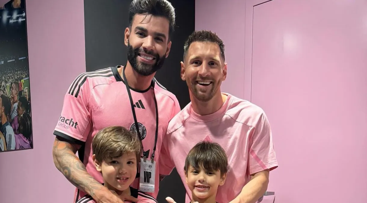 Gusttavo Lima tieta Messi em jogo do Inter Miami: “Ídolo”