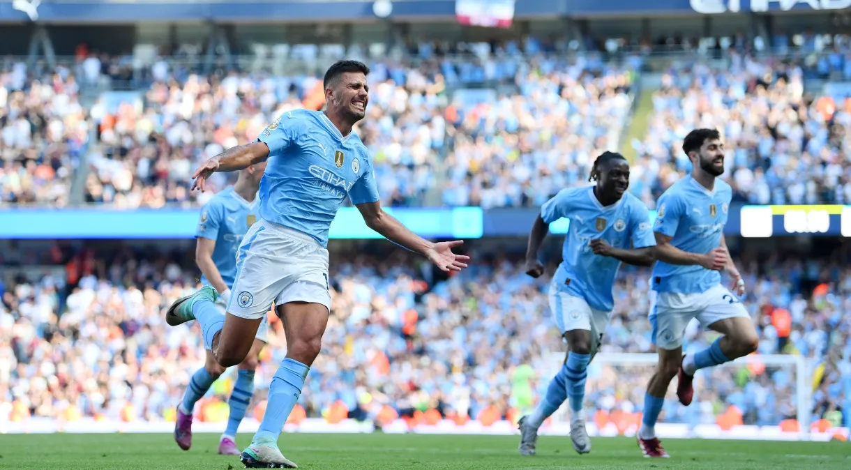 Manchester City vence West Ham e conquista a Premier League pela 4ª vez seguida